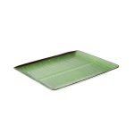 J126国际站主图 Swan Jinghu Banana Leaf 10-Inch Melamine Plate