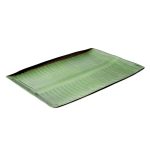Swan Jinghu Banana Leaf 12-Inch Plate