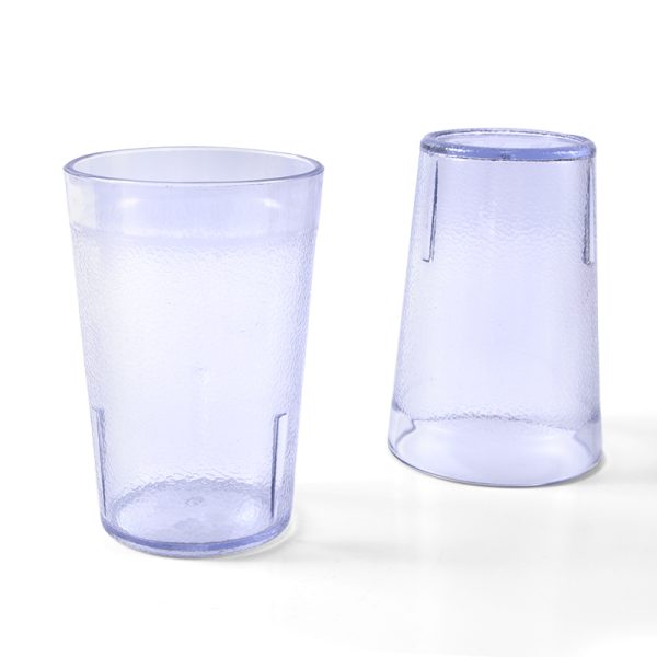 Swan防摔纯色港式茶餐厅塑料杯子可循环使用饭店茶水杯磨砂杯