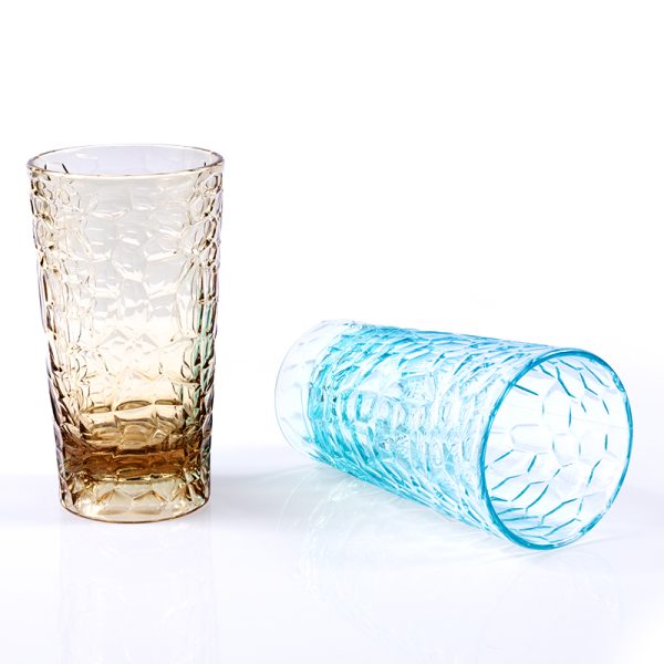 HC-812 (5) Swan Hong Kong - style Relief - designed Cups for Hong Kong - style Tea Restaurants, suitable for tea, desserts, beverages, juice. These are high - end plastic drinking cups.