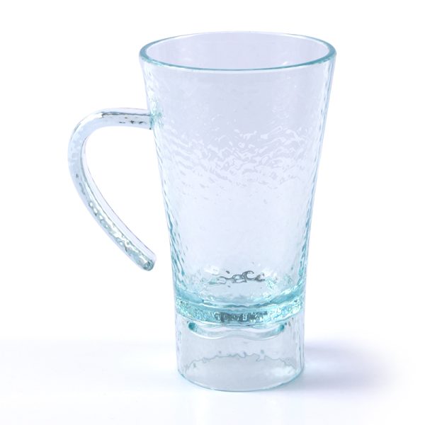 Swan港式茶餐厅带把手塑料杯小清新质感商用塑料杯子甜品果汁杯子