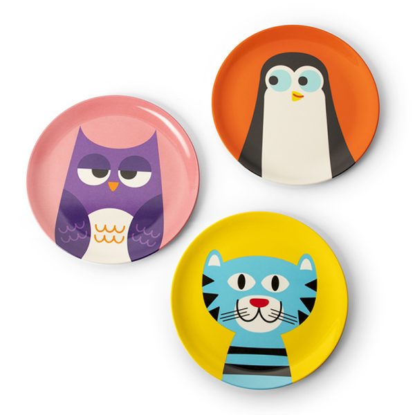 Swan55160东莞晶湖源头厂家定做美耐皿儿童20cm圆盘 可定制产品颜色和印刷图案