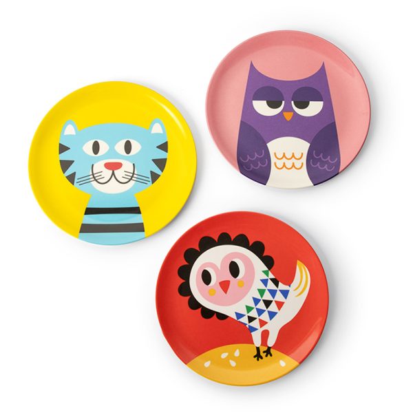 Swan55160东莞晶湖源头厂家定做美耐皿儿童20cm圆盘 可定制产品颜色和印刷图案