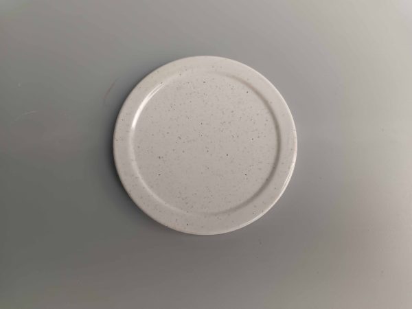 D561 (1) SwanD561东莞晶湖源头厂家定做美耐皿儿童8cm圆盘 可定制产品颜色和印刷图案