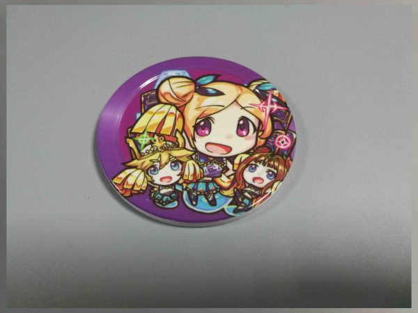 D561 (4) SwanD561东莞晶湖源头厂家定做美耐皿儿童8cm圆盘 可定制产品颜色和印刷图案