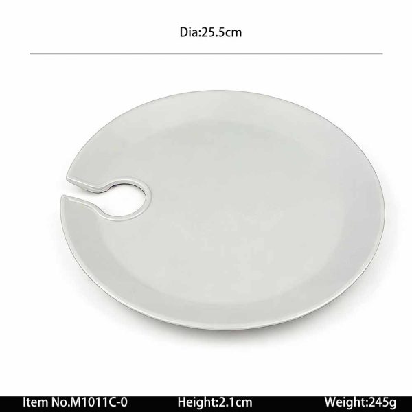 M1011C-0-11-scaled SwanM1011C-0东莞晶湖源头厂家定做美耐皿快餐盘 酒杯托盘 可定制产品颜色和印刷图案