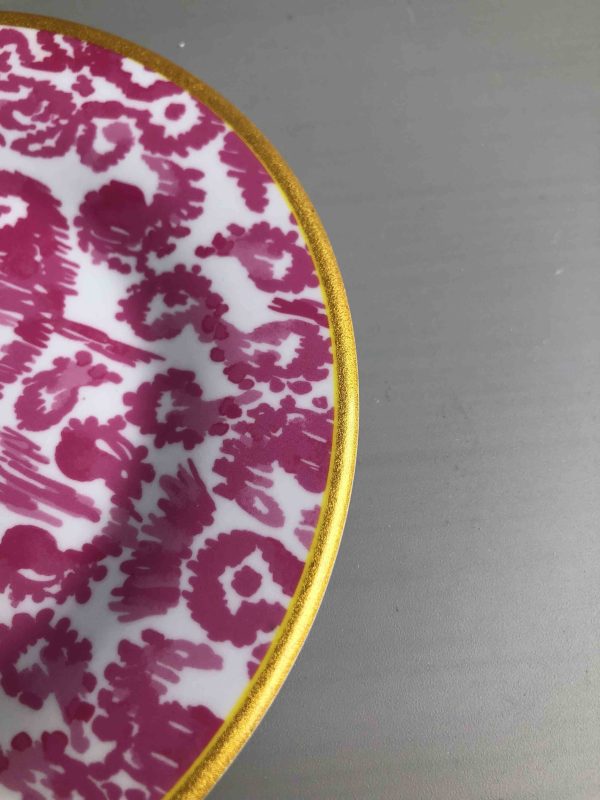 Swan03100东莞晶湖源头厂家定做美耐皿儿童25cm圆盘 可定制产品颜色和印刷图案