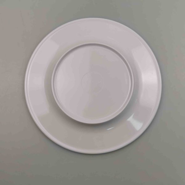 Swan03080东莞晶湖源头厂家定做美耐皿儿童20cm圆盘 可定制产品颜色和印刷图案