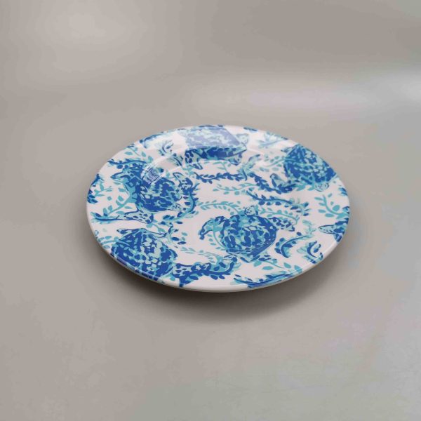 Swan03080东莞晶湖源头厂家定做美耐皿儿童20cm圆盘 可定制产品颜色和印刷图案