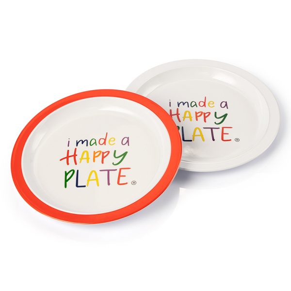 Swan23120东莞晶湖源头厂家定做美耐皿儿童21.6cm圆盘 可定制产品颜色和印刷图案