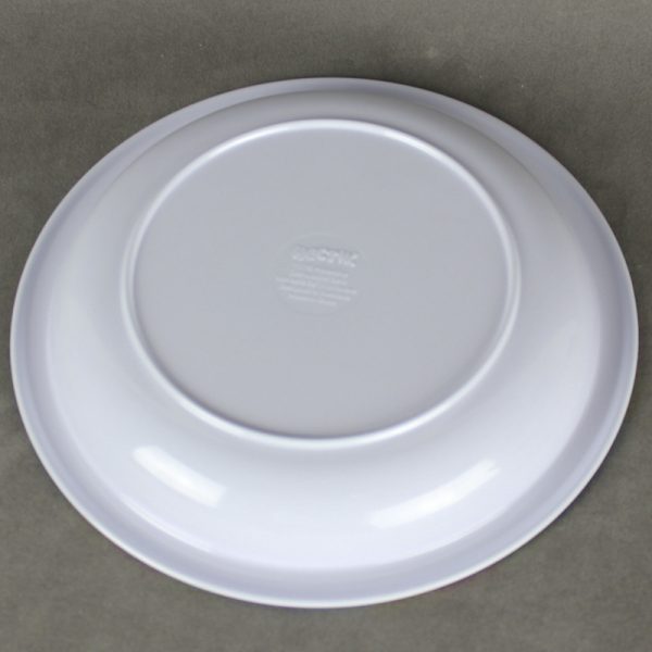 Swan27004东莞晶湖源头厂家定做美耐皿儿童20.8cm圆盘 可定制产品颜色和印刷图案