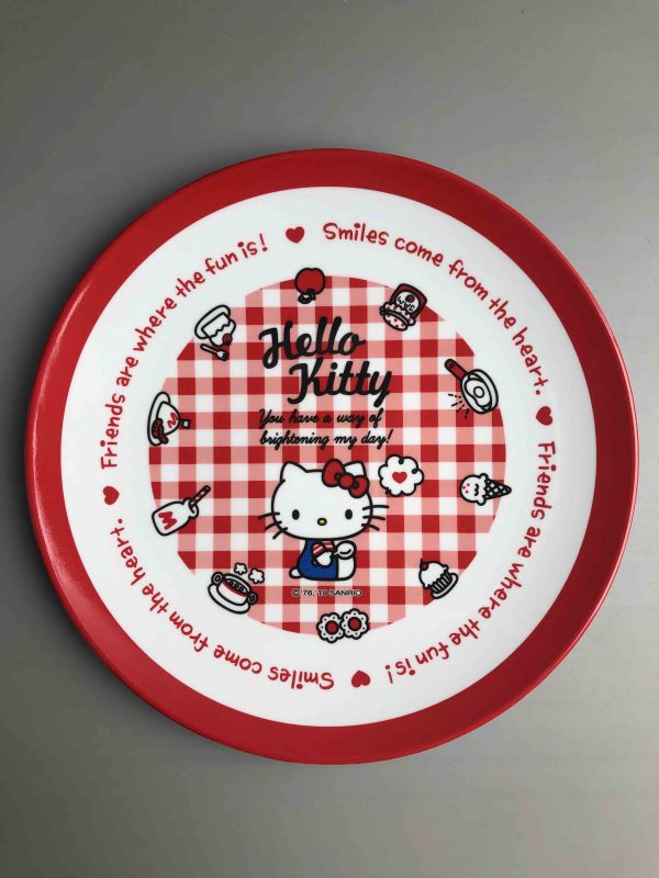 Swan55162东莞晶湖源头厂家定做美耐皿儿童19cm圆盘 可定制产品颜色和印刷图案