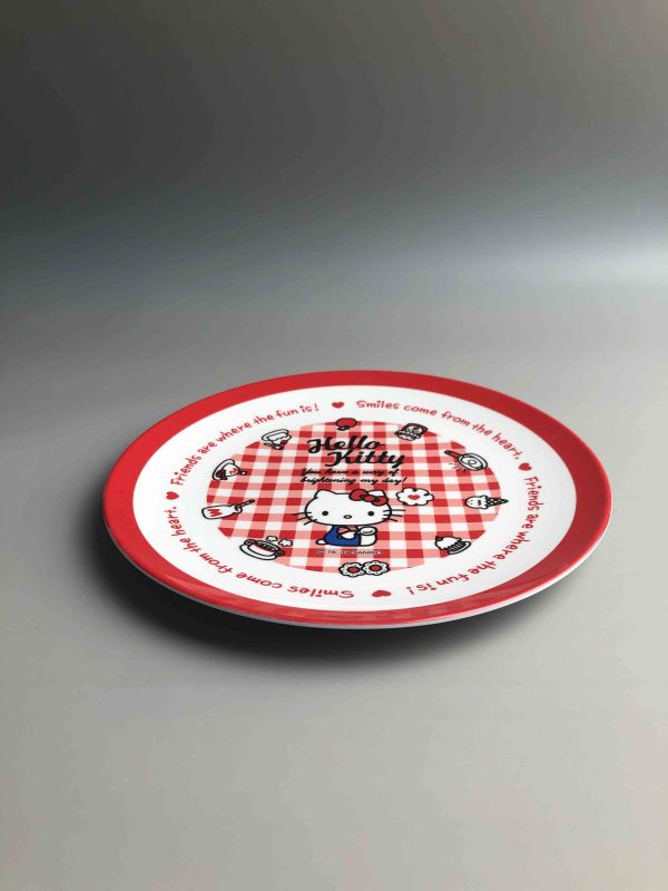 Swan55162东莞晶湖源头厂家定做美耐皿儿童19cm圆盘 可定制产品颜色和印刷图案