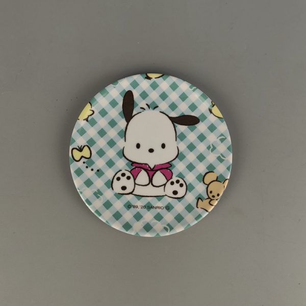 Swan55171东莞晶湖源头厂家定做美耐皿儿童10cm圆盘 可定制产品颜色和印刷图案