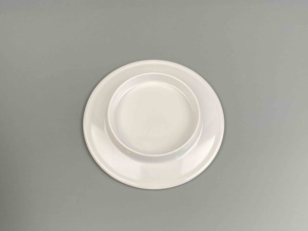 SwanJ168东莞晶湖源头厂家定做美耐皿儿童15cm寿司碟 可定制产品颜色和印刷图案