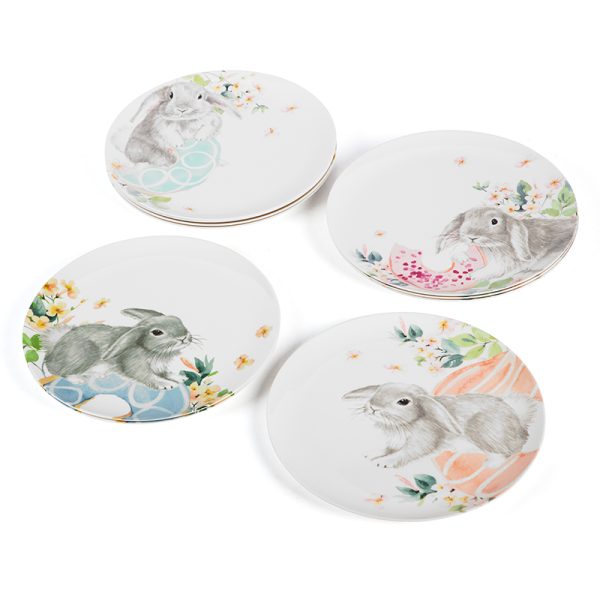 SwanM2029C-0东莞晶湖源头厂家定做美耐皿儿童26cm圆盘 可定制产品颜色和印刷图案