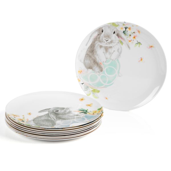 SwanM2029C-0东莞晶湖源头厂家定做美耐皿儿童26cm圆盘 可定制产品颜色和印刷图案