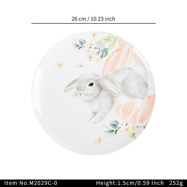 SwanM2029C-0东莞晶湖源头厂家定做美耐皿儿童26cm圆盘 可定制产品颜色和印刷图案