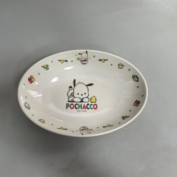 SwanP346东莞晶湖源头厂家定做美耐皿22.5x16cm正方形盘 可定制产品颜色和印刷图案