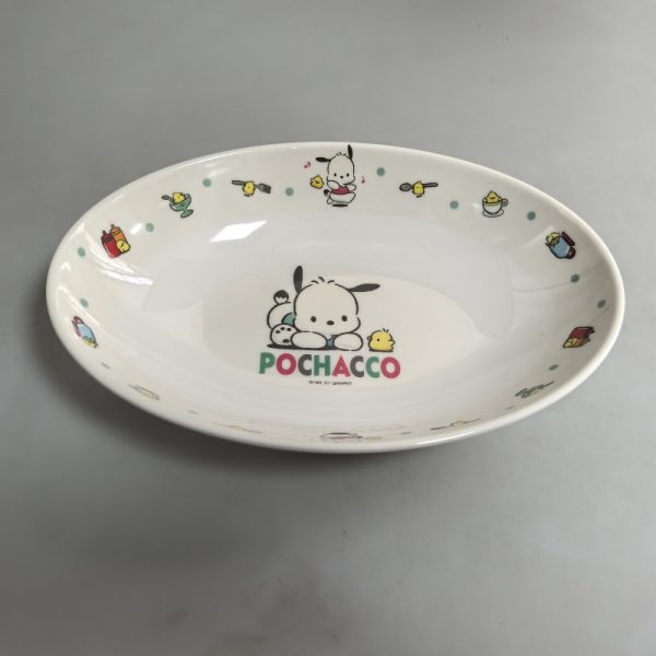 SwanP346东莞晶湖源头厂家定做美耐皿22.5x16cm正方形盘 可定制产品颜色和印刷图案