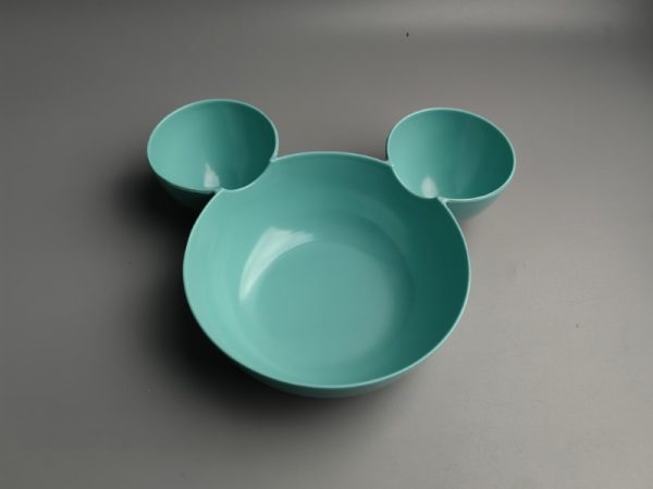 RS-DSNY-10RED东莞晶湖源头厂家定做美耐皿21x20cm盘 可定制产品颜色和印刷图案