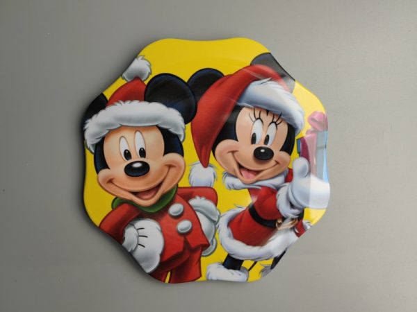 RS-DSNY-20A东莞晶湖源头厂家定做美耐皿20x20cm盘 可定制产品颜色和印刷图案