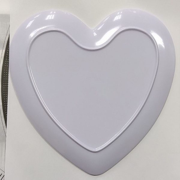 RS-FROZEN-13A东莞晶湖源头厂家定做日本日式美耐皿20x20cm心型盘 可定制产品颜色和印刷图案