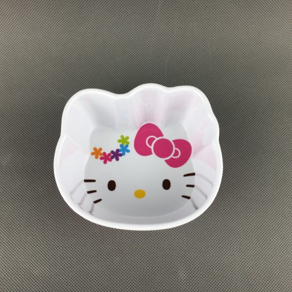 SB5055R-1 SB5055R东莞晶湖源头厂家定做美耐皿13x11.7cm造型草莓盘 可定制产品颜色和印刷图案