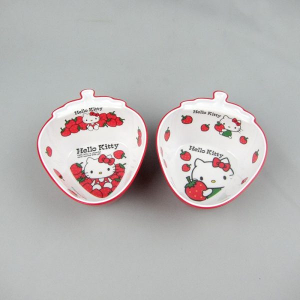 SB6001东莞晶湖源头厂家定做美耐皿14.6x12cm造型草莓碗 可定制产品颜色和印刷图案