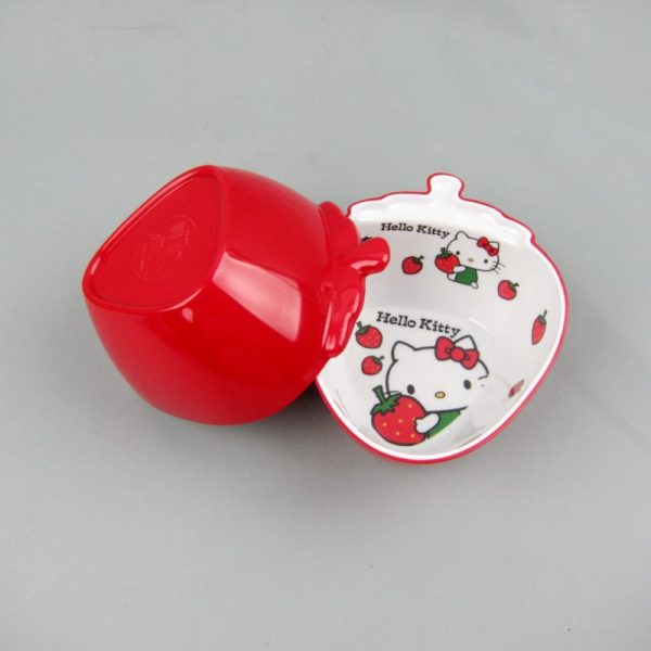 SB6001东莞晶湖源头厂家定做美耐皿14.6x12cm造型草莓碗 可定制产品颜色和印刷图案