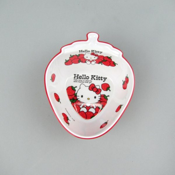 SB6001东莞晶湖源头厂家定做美耐皿14.6x12cm造型草莓碗 可定制产品颜色和印刷图案