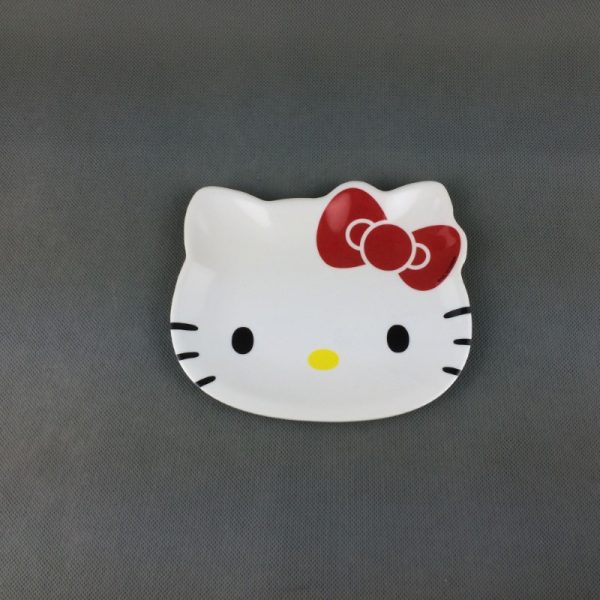 SP061KT东莞晶湖源头厂家定做美耐皿15x12.5cm造型盘 可定制产品颜色和印刷图案