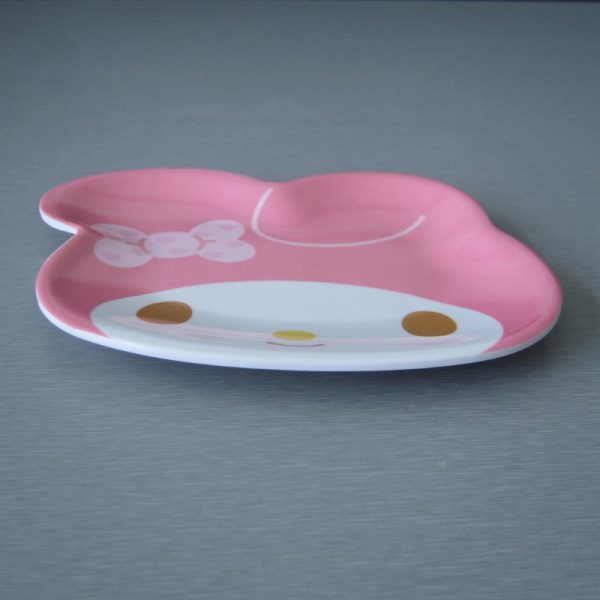 SP062MM东莞晶湖源头厂家定做美耐皿15.7x13cm造型盘 可定制产品颜色和印刷图案