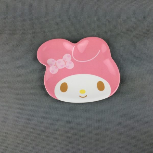 SP062MM东莞晶湖源头厂家定做美耐皿15.7x13cm造型盘 可定制产品颜色和印刷图案