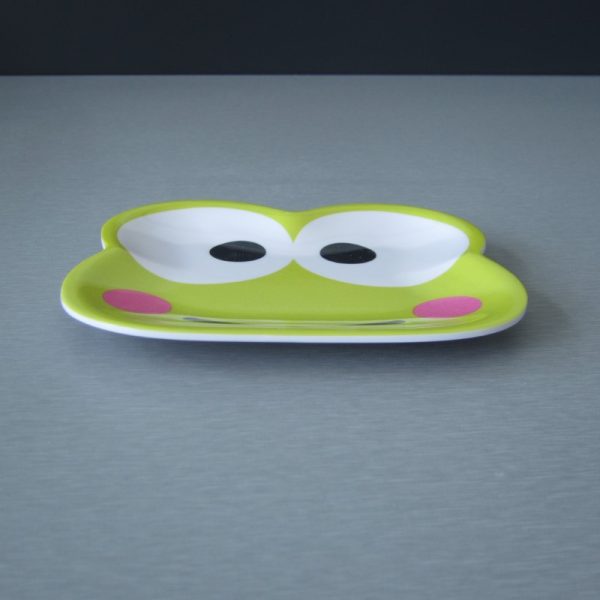 SP066KR东莞晶湖源头厂家定做美耐皿14x12cm造型盘 可定制产品颜色和印刷图案