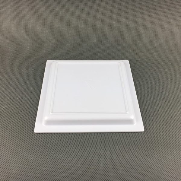 SwanSP071东莞晶湖源头厂家定做美耐皿18x18cm长盘 可定制产品颜色和印刷图案