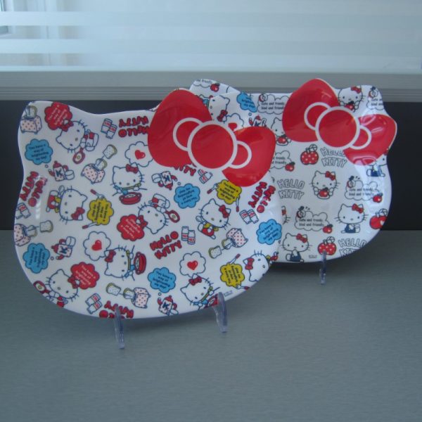 SP1008东莞晶湖源头厂家定做美耐皿25.5x21cm造型盘 可定制产品颜色和印刷图案