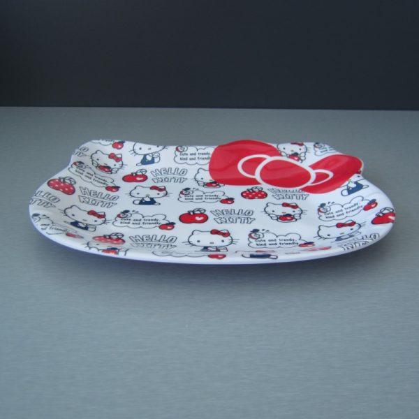 SP1008东莞晶湖源头厂家定做美耐皿25.5x21cm造型盘 可定制产品颜色和印刷图案