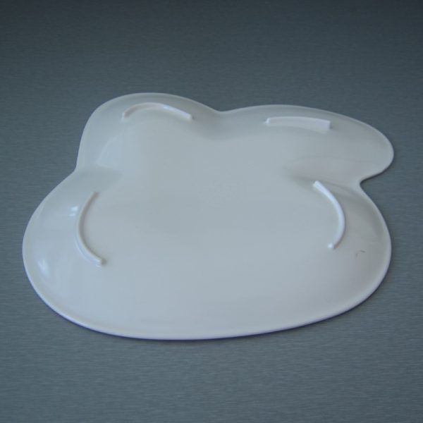 SP1212东莞晶湖源头厂家定做美耐皿26.7x22cm造型盘 可定制产品颜色和印刷图案