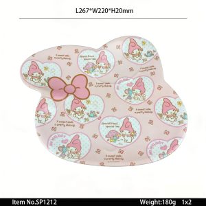 SP1212东莞晶湖源头厂家定做美耐皿26.7x22cm造型盘 可定制产品颜色和印刷图案