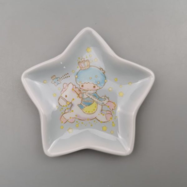 SP123东莞晶湖源头厂家定做美耐皿8x8cm造型盘 可定制产品颜色和印刷图案