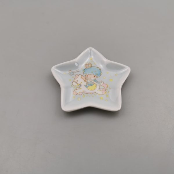 SP123东莞晶湖源头厂家定做美耐皿8x8cm造型盘 可定制产品颜色和印刷图案