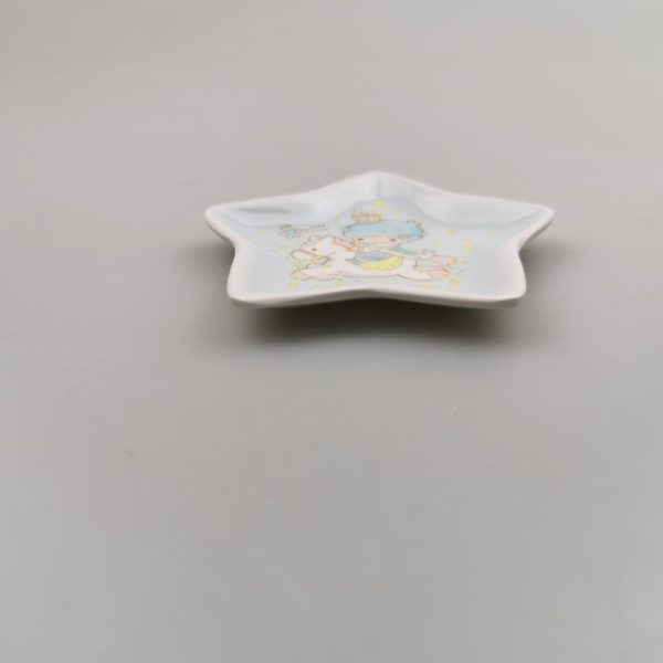 SP123东莞晶湖源头厂家定做美耐皿8x8cm造型盘 可定制产品颜色和印刷图案