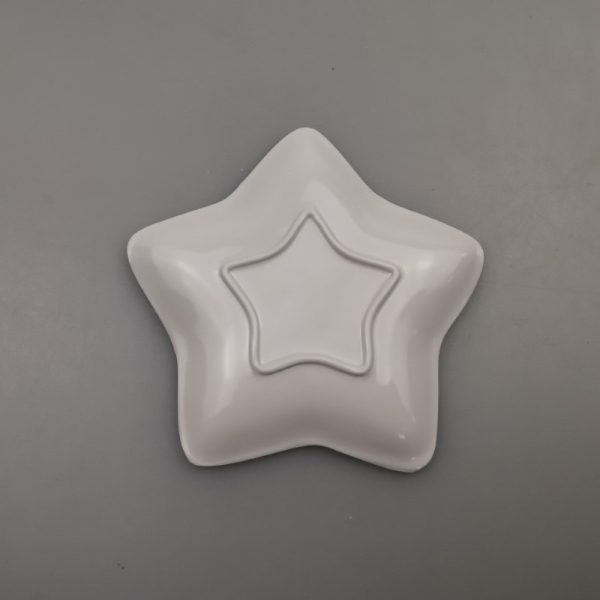 SP123东莞晶湖源头厂家定做美耐皿8x8cm造型盘 可定制产品颜色和印刷图案