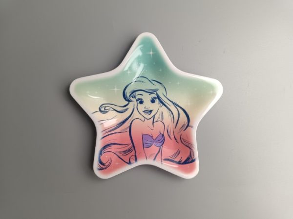 SwanSP143东莞晶湖源头厂家定做美耐皿15x14.4cm五角星盘 可定制产品颜色和印刷图案