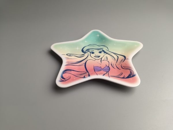 SwanSP143东莞晶湖源头厂家定做美耐皿15x14.4cm五角星盘 可定制产品颜色和印刷图案