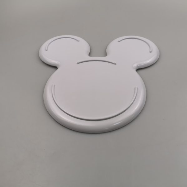 SP211东莞晶湖源头厂家定做美耐皿24.8x24.8cm造型盘 可定制产品颜色和印刷图案