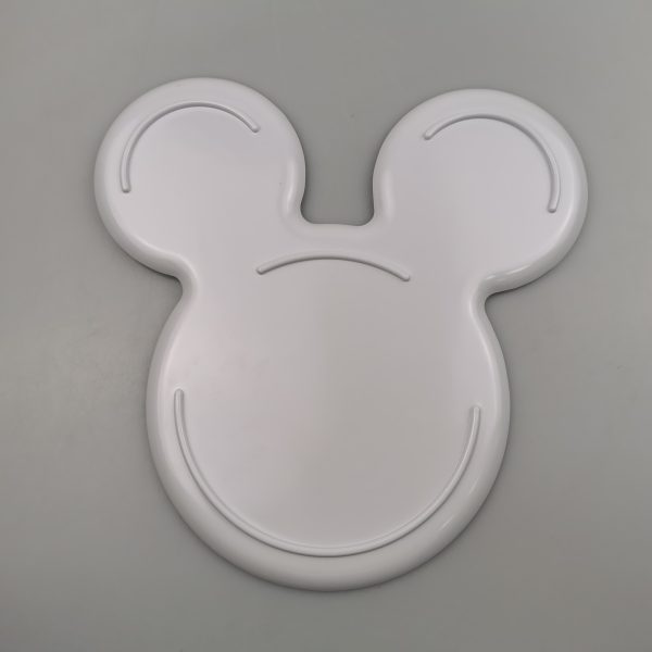 SP211东莞晶湖源头厂家定做美耐皿24.8x24.8cm造型盘 可定制产品颜色和印刷图案