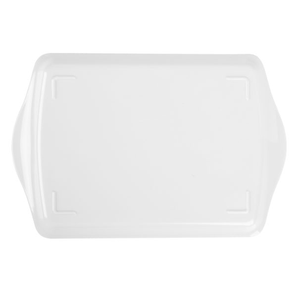 SwanT1024 东莞晶湖源头厂家定做美耐皿21x14cm长盘 可定制产品颜色和印刷图案