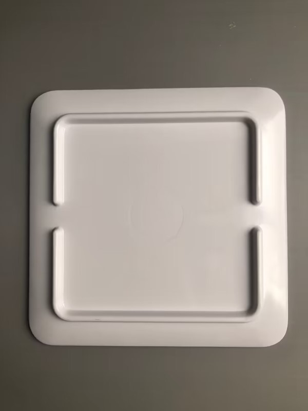 P324 230725 (10) P324东莞晶湖源头厂家定做日本日式儿童美耐皿15x15cm正方形盘 可定制产品颜色和印刷图案